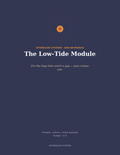 The Low-Tide Module cover