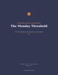 The Monday Threshold cover
