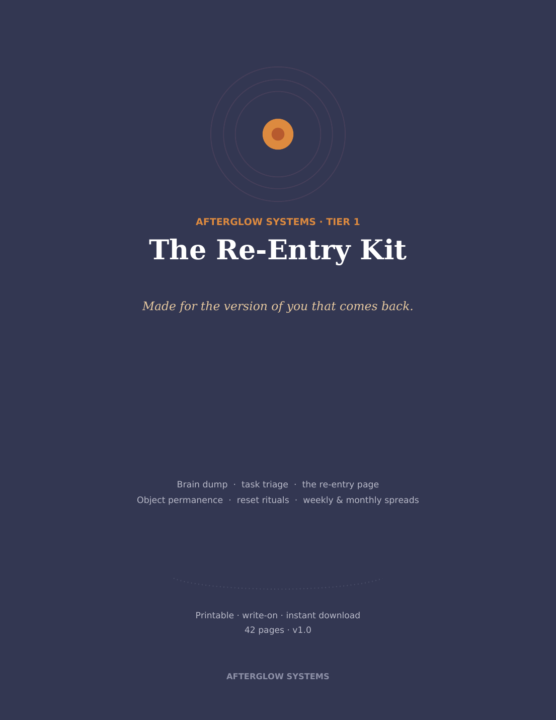 The Re-Entry Kit cover